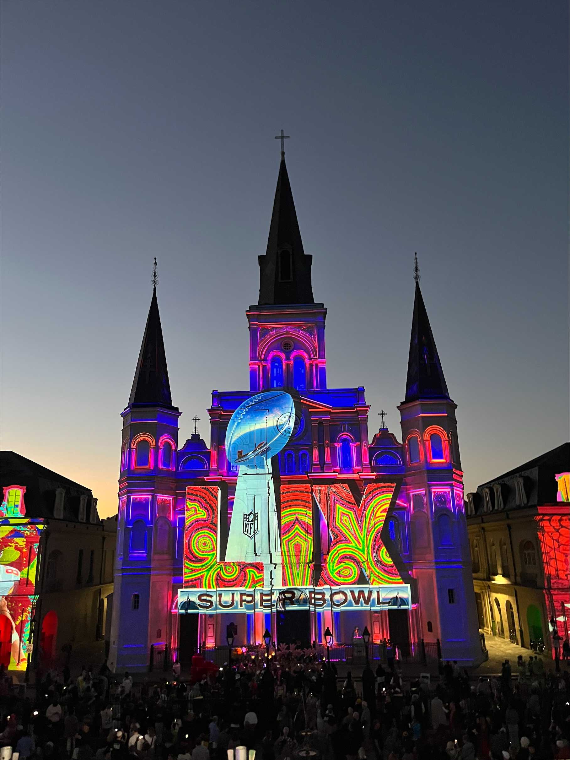  New Orleans welcomes the NFL, Vince Lombardi Trophy with second line  