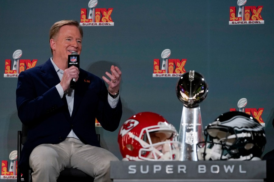  Roger Goodell says perception that officials favor the Chiefs is a 'ridiculous theory' 