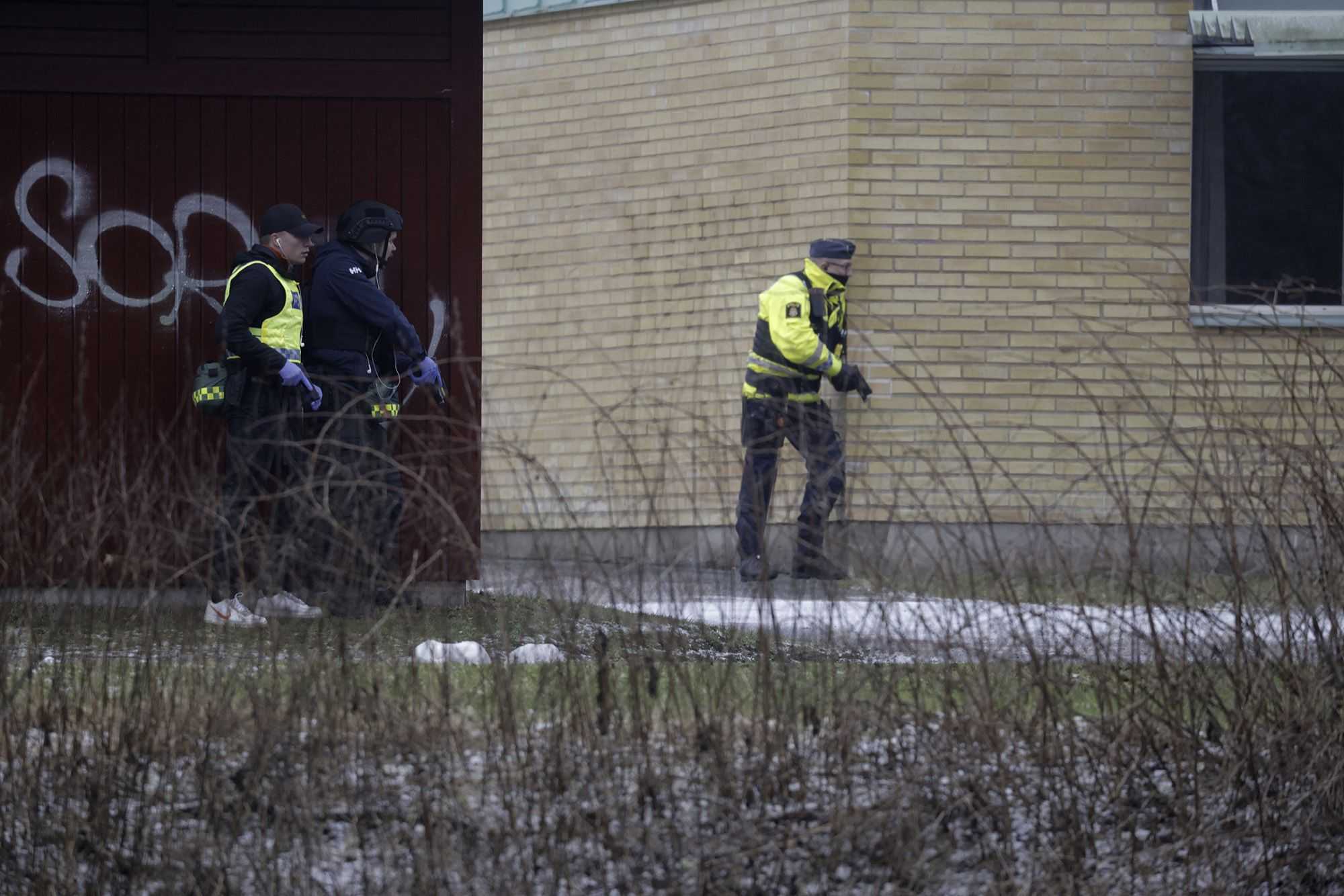  5 shot at adult education center in Sweden 