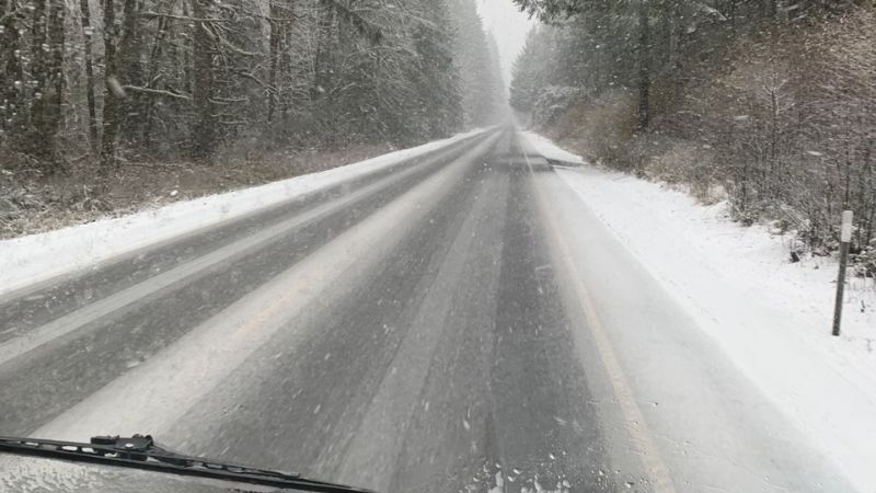  Wintry mix continues with potential Portland road impacts mid-week 