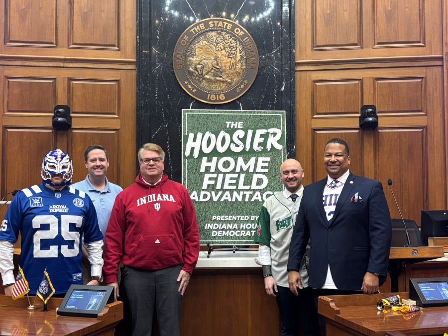   
																Indiana House Democrats introduce 'Hoosier Home Field Advantage' proposal 
															 