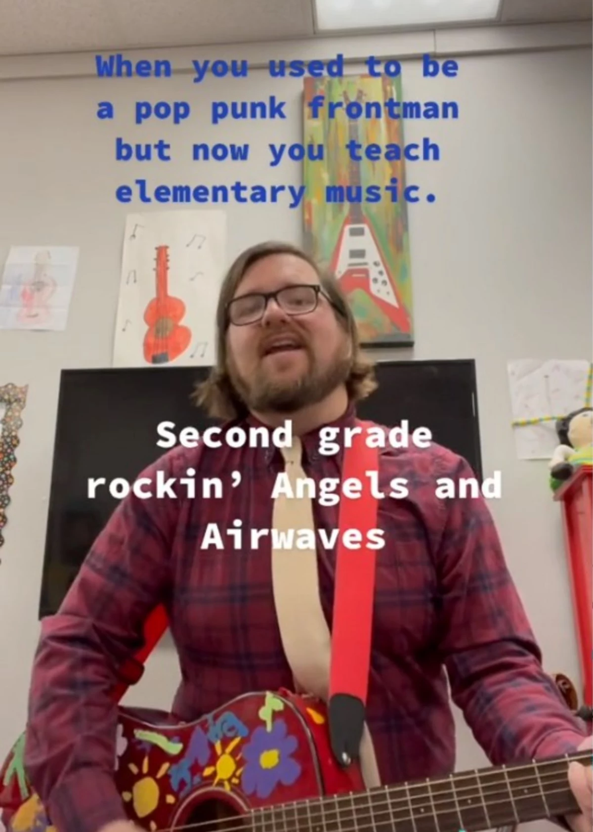  Rock Band Angels and Airwaves Surprise Illinois Second Graders 