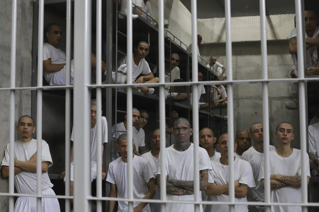  What to know about El Salvador’s mega-prison after Trump deal to send people there 