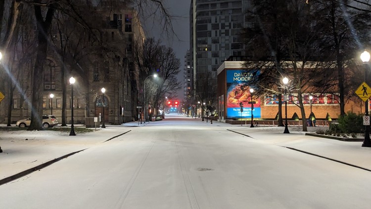  Portland commuters dealing with slick roads Wednesday morning. Here's what to know 