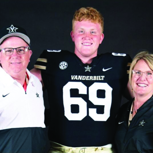   
																North Mac’s Cooper Starks commits to Vanderbilt football 
															 