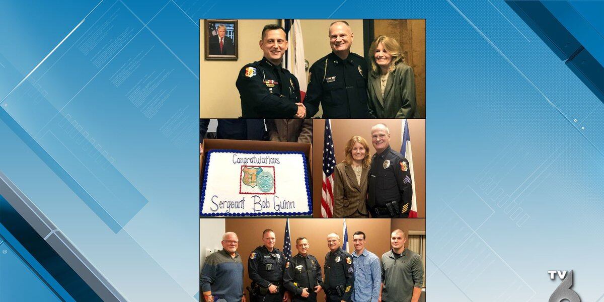  Blue Grass officer promoted to sergeant during city council meeting 