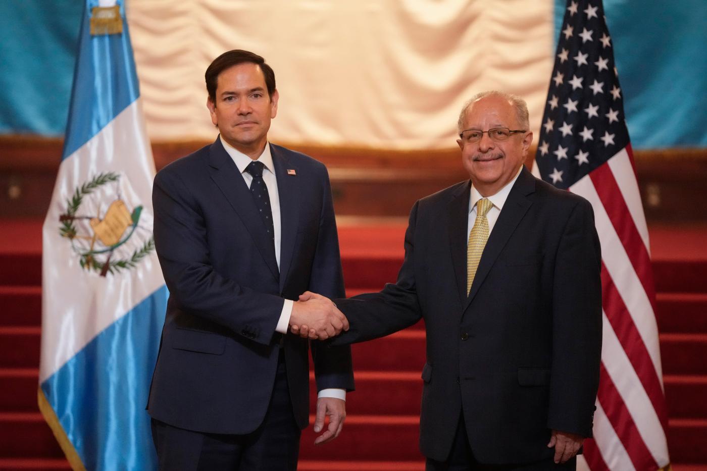  Guatemala strikes deal with Marco Rubio to accept migrants from other countries deported from the US 