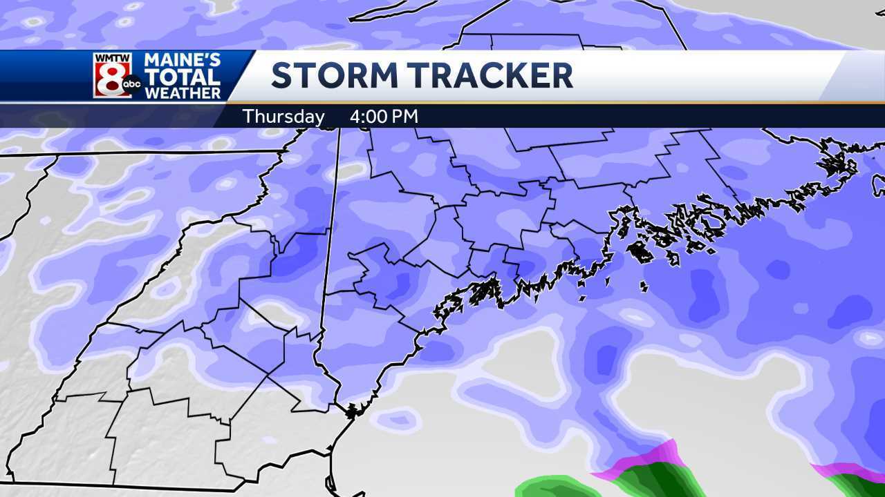  Hour-by-hour forecast of Thursday's snowstorm 