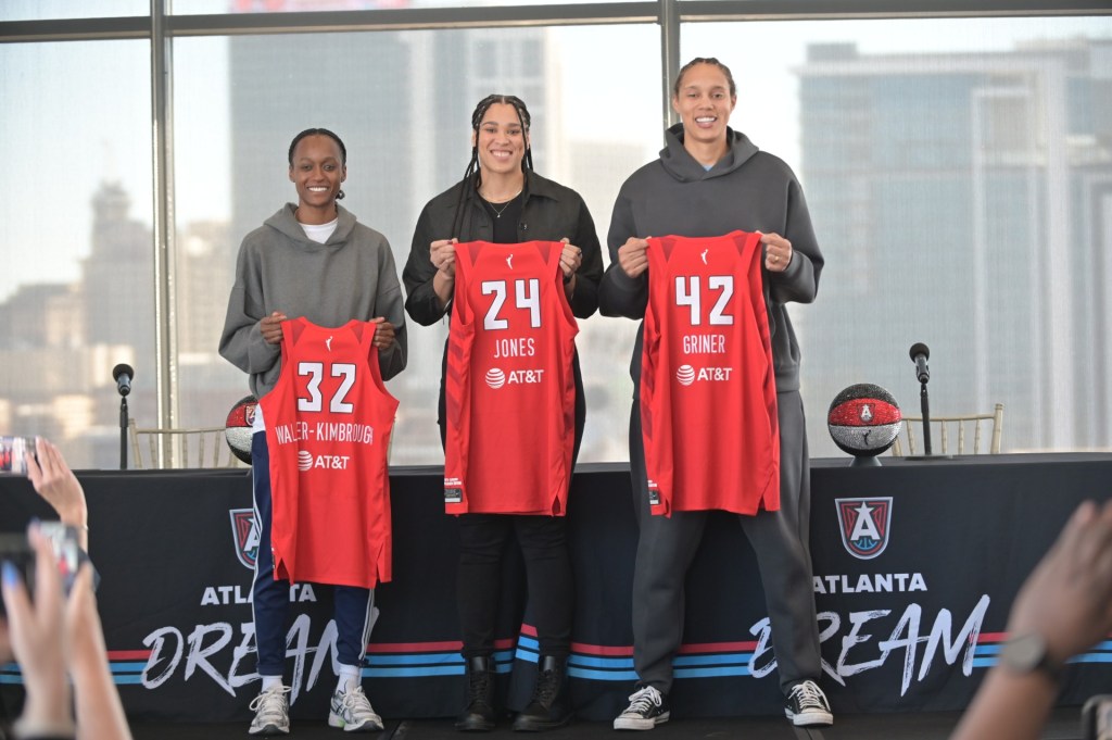  Atlanta Dream sign the firm of Griner, Jones & Walker-Kimbrough to shore up lineup, postseason expectations 