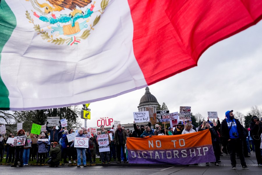  Protesters in cities across the US rally against Trump's policies, Project 2025 and Elon Musk 