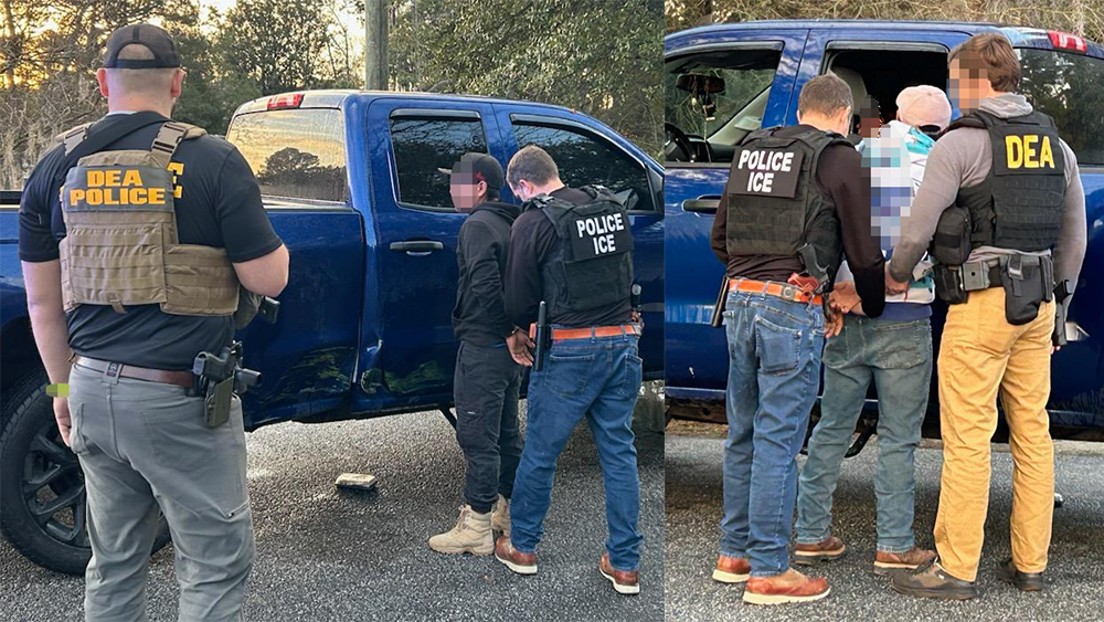  New images show federal agents conducting immigration raids in Savannah 