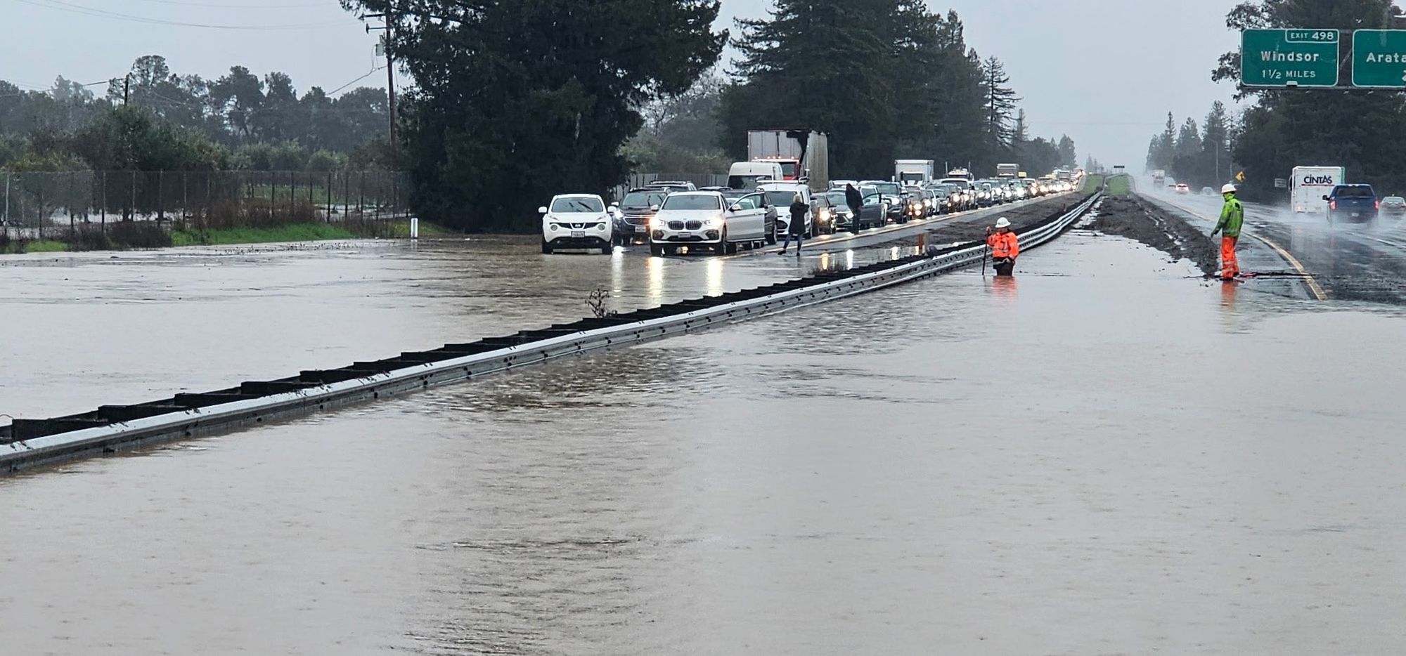  Two Found Dead In Standing Waters In Very Flooded Santa Rosa 