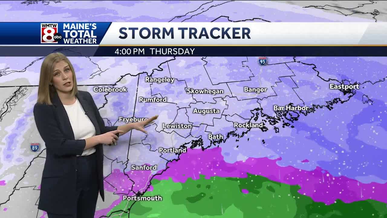  Snow will become lighter as afternoon goes on 