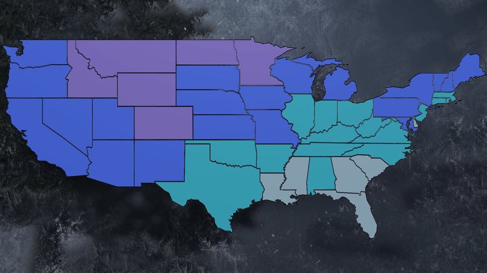  The Coldest Temperatures On Record In All 50 States 