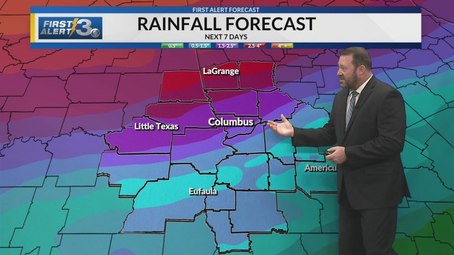  Pop-Up Showers Through The Weekend, Then Rain Chances Increase! 