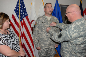   
																Kincaid Soldier promoted to Chief Warrant Officer Two 
															 