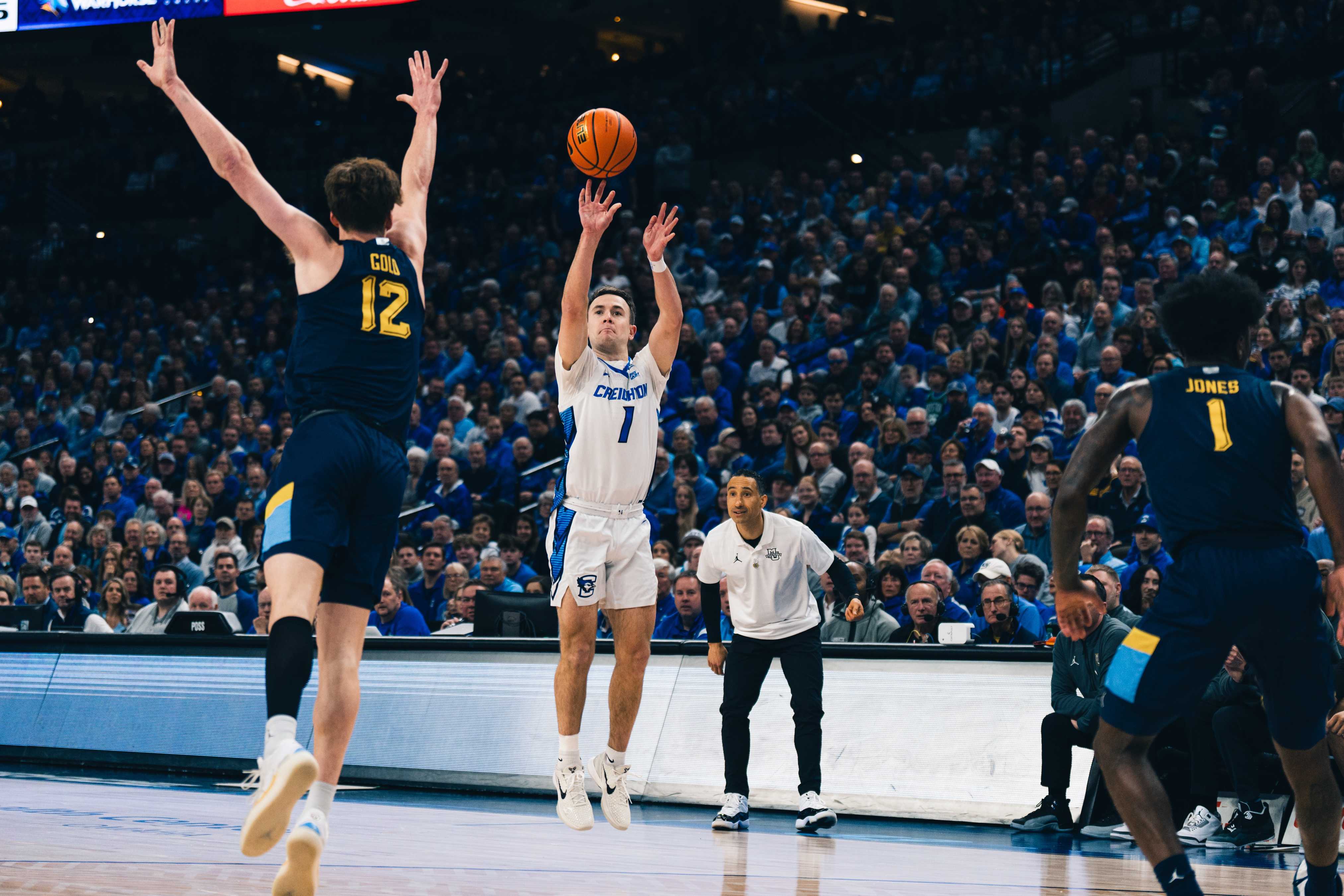  'Fly like a Bluejay': Creighton claims 9th-straight win in Big East play after defeating Marquette 