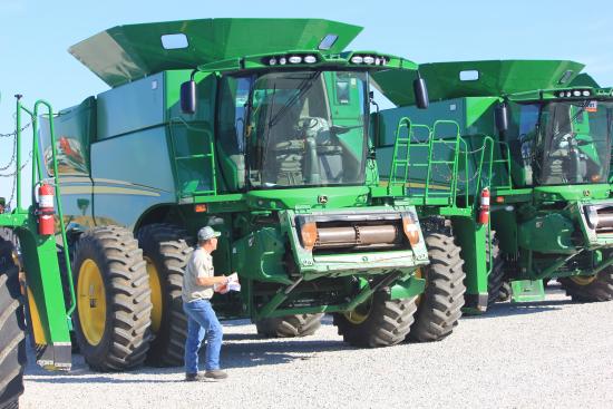  It’s a sellers’ market for like-new combines 