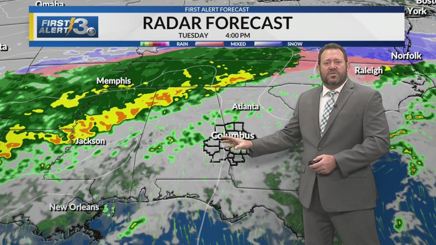  Mostly Dry Early Week, Then Rain Likely! 