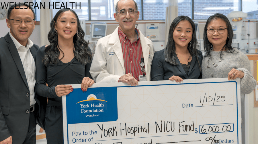  York County teen gives back to hospital NICU 