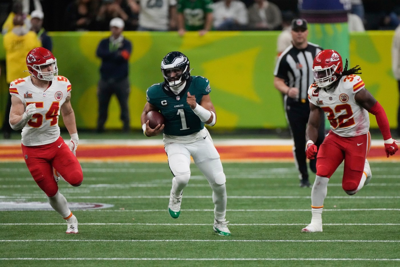  Super Bowl LIX notes: Eagles quarterback Jalen Hurts made Chiefs’ plan backfire 