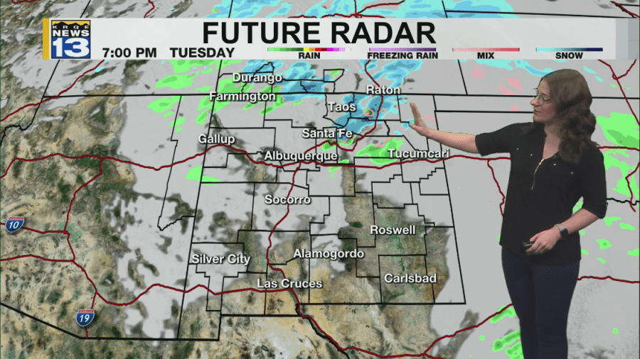  Cooler and wetter week ahead around New Mexico 