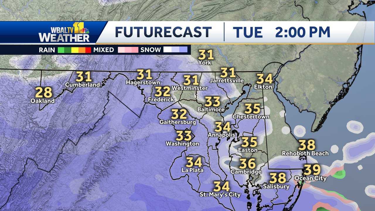  Advisory for Tuesday upgraded to winter storm warning 