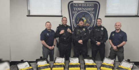  Newberry Township Police Department gets new AEDs thanks to grant 