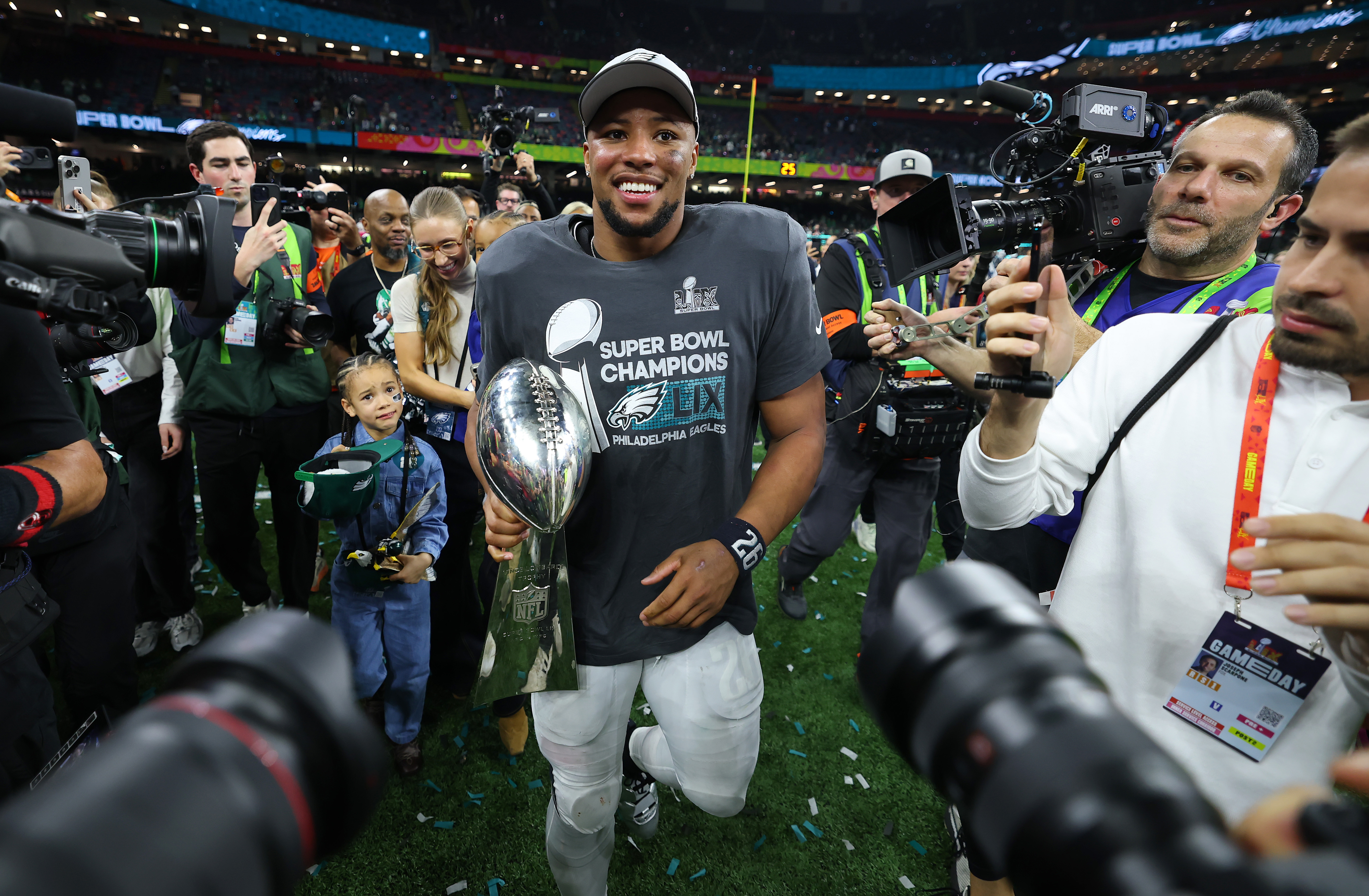  Saquon Barkley's Super Bowl-winning season adds to revaluing of running backs 