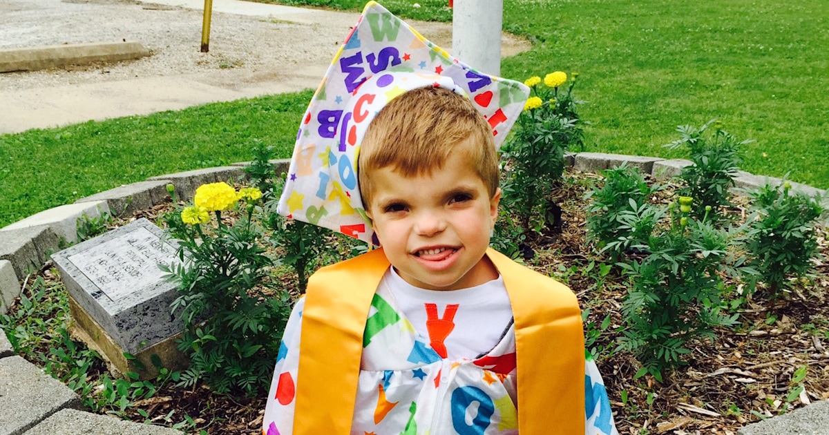  'Just amazing': Boy, 6, with terminal illness given special high school diploma 