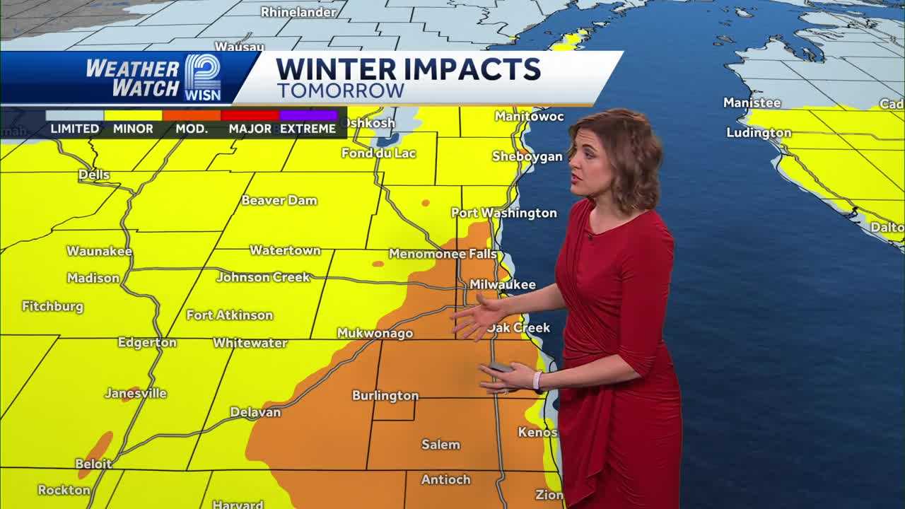  Winter Storm Watch on Wednesday 