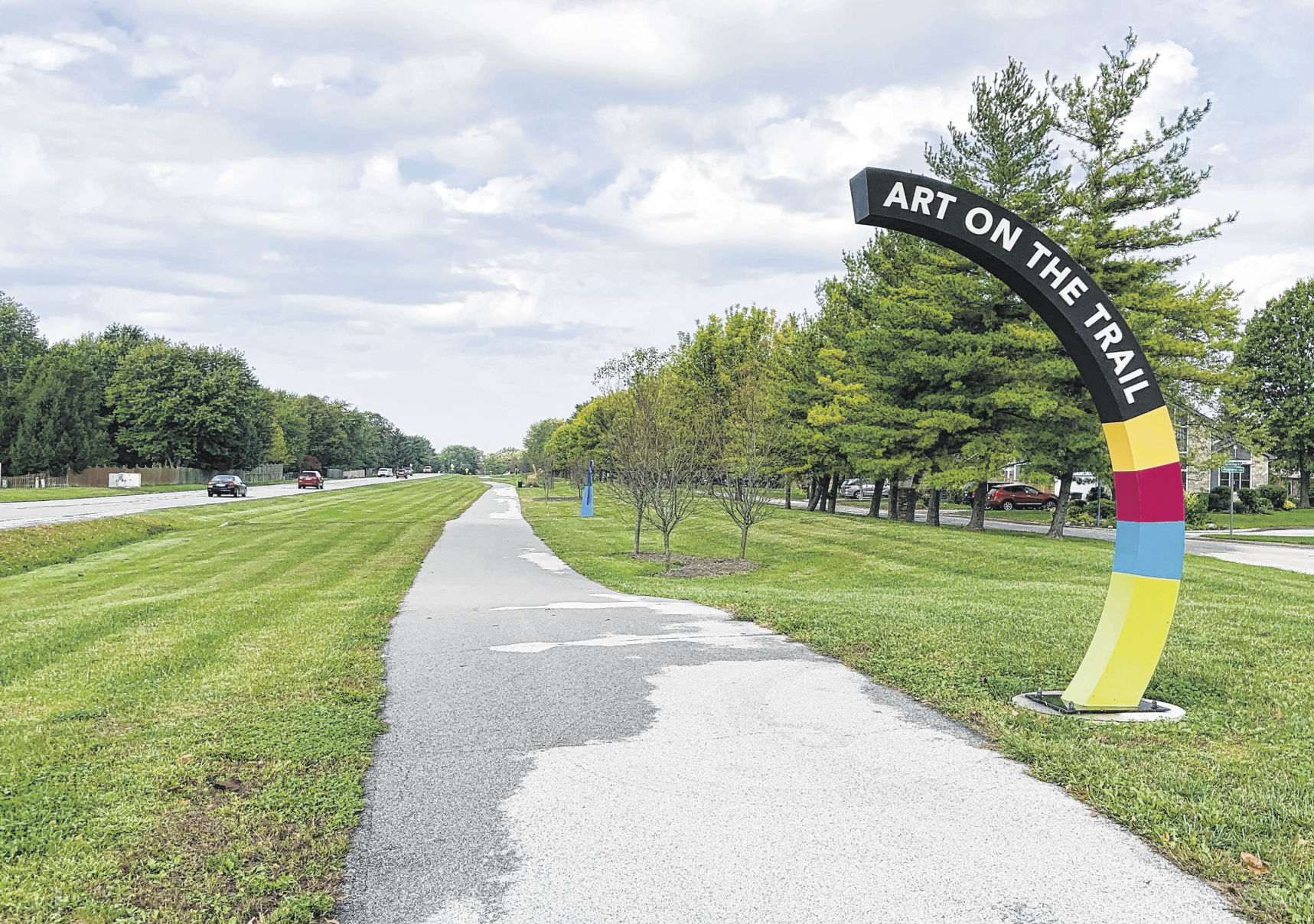 New art installed along Greenwood trailway 