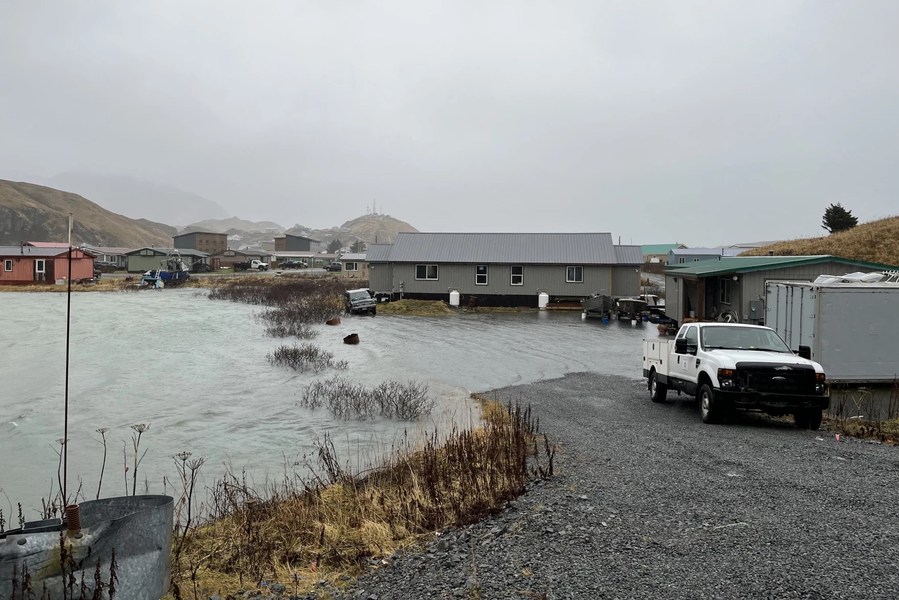  ‘Unusual for sure’: Excessive rain triggers flood warning in Unalaska 