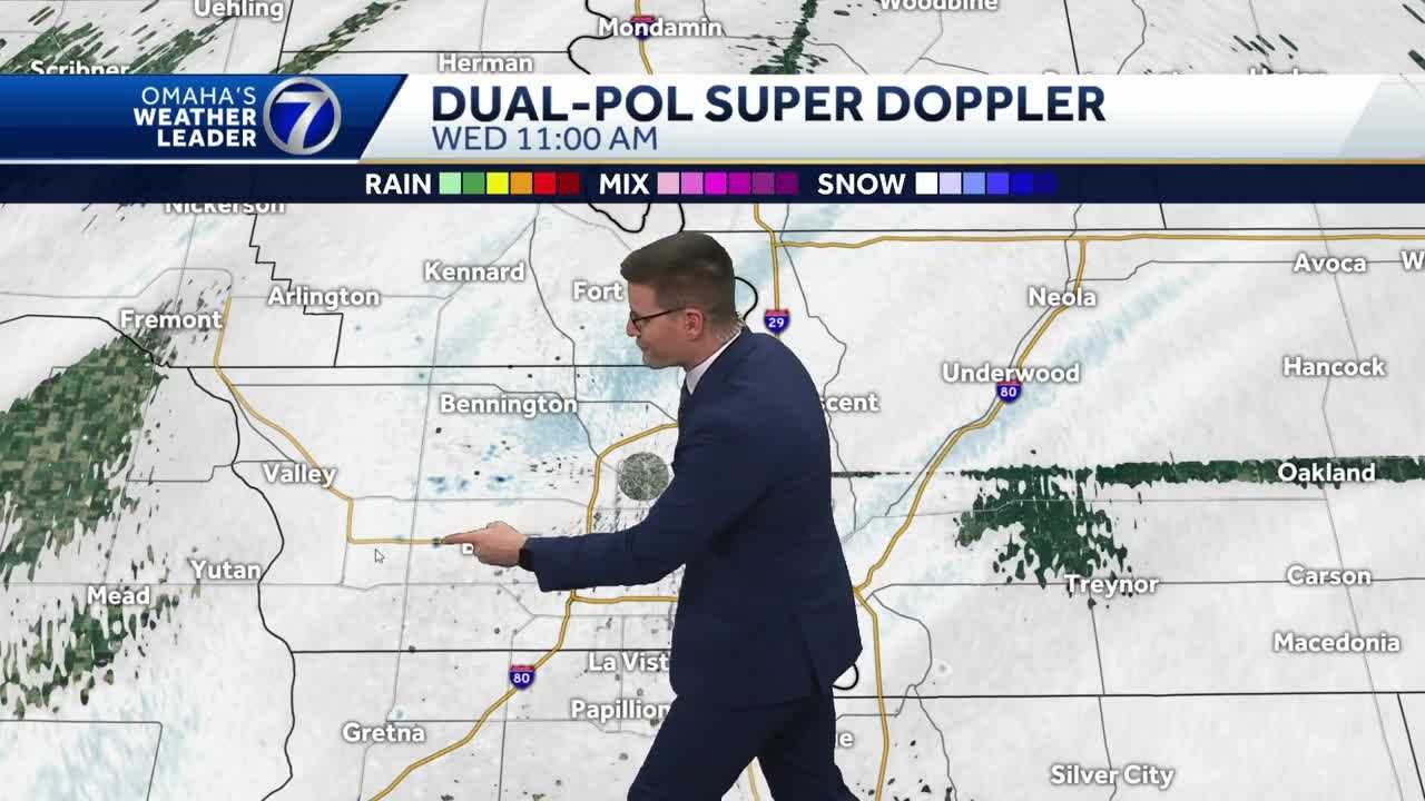  Winter storm brings snow, cold to Omaha area, impacts travel 