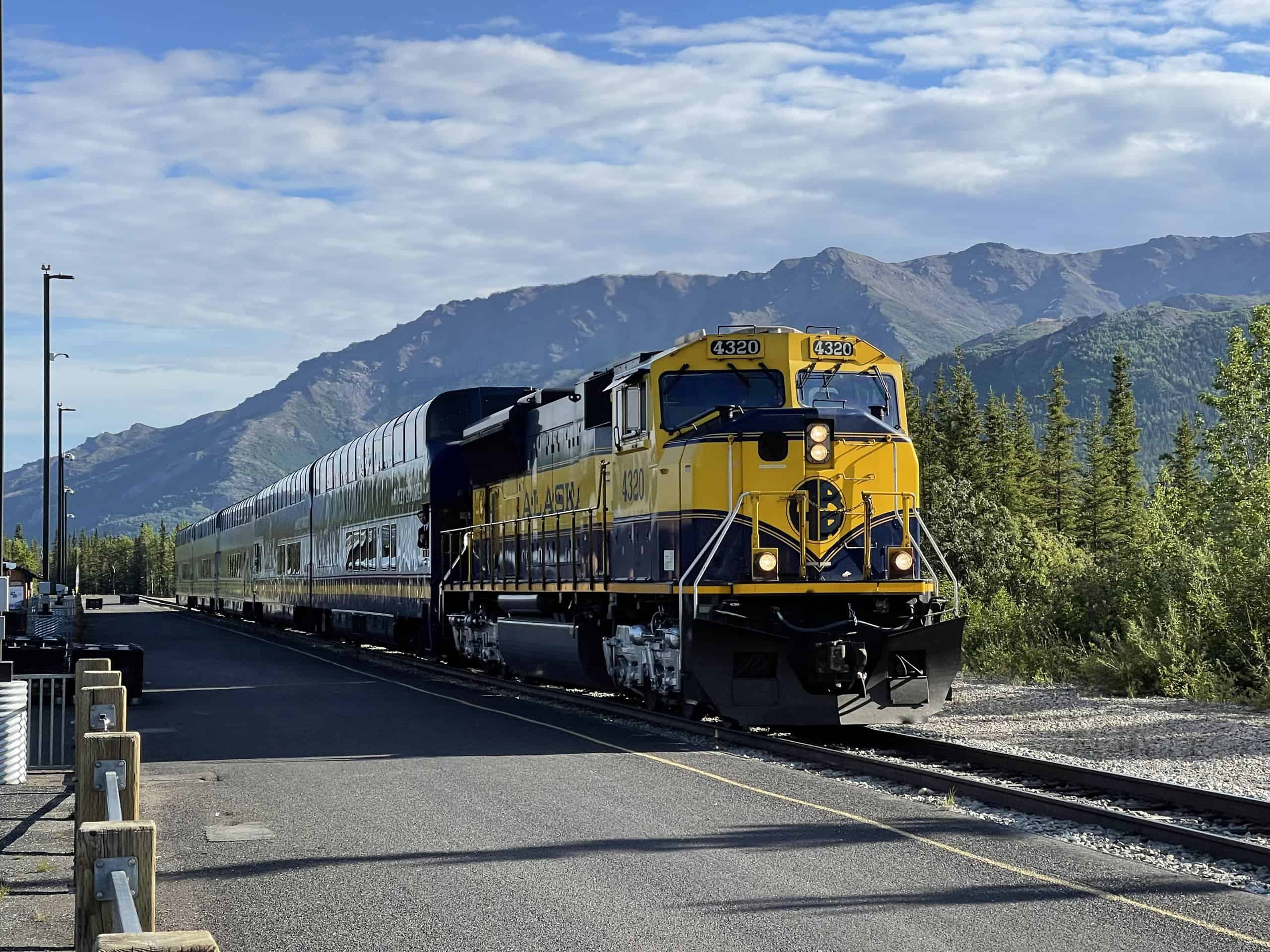  Watch This Guy Ride North America’s Northernmost Train Through Alaska 