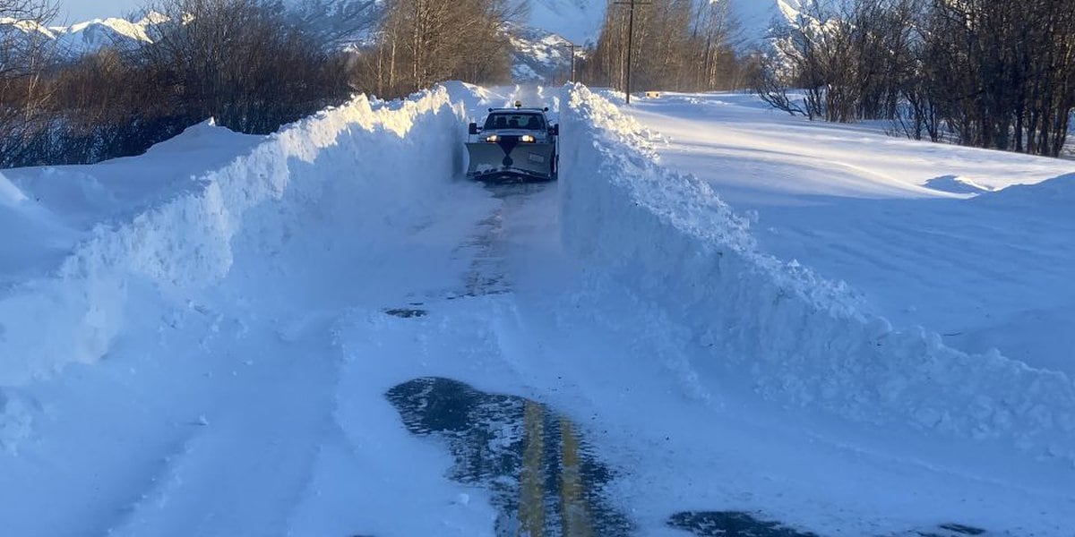   
																Drifted snow prompts disaster declaration in Palmer 
															 