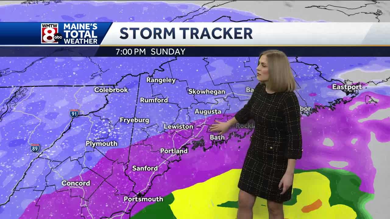  Strong icy winds today as Maine prepares for a winter storm 