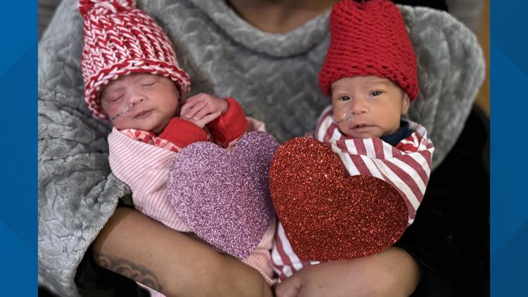  These babies are celebrating Valentine's Day at Atrium Health's NICU 