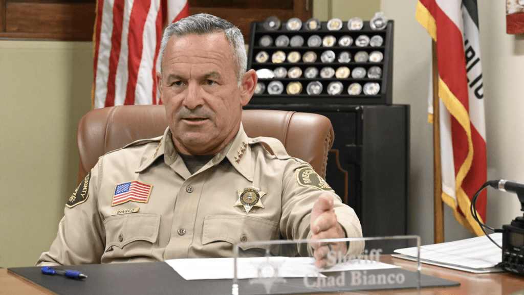  Riverside’s Controversial and Bombastic Sheriff Chad Bianco Announces Bid for CA Governor 