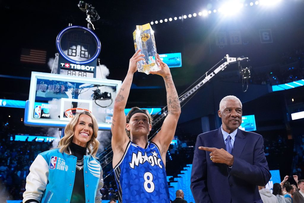  Mac McClung makes Slam Dunk contest history during All-Star weekend 