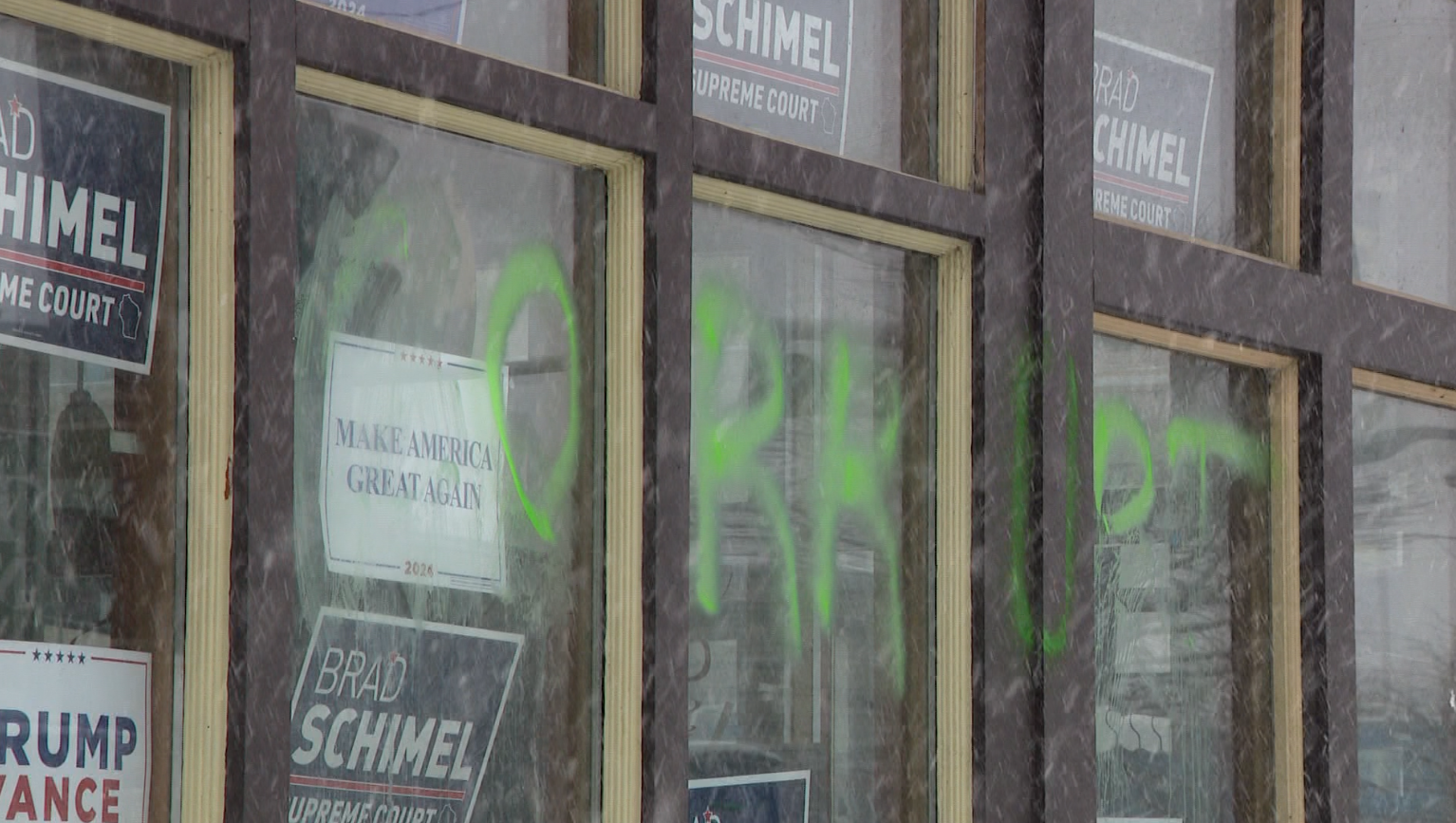  Wisconsin Republican Party reports vandalism at Milwaukee office 