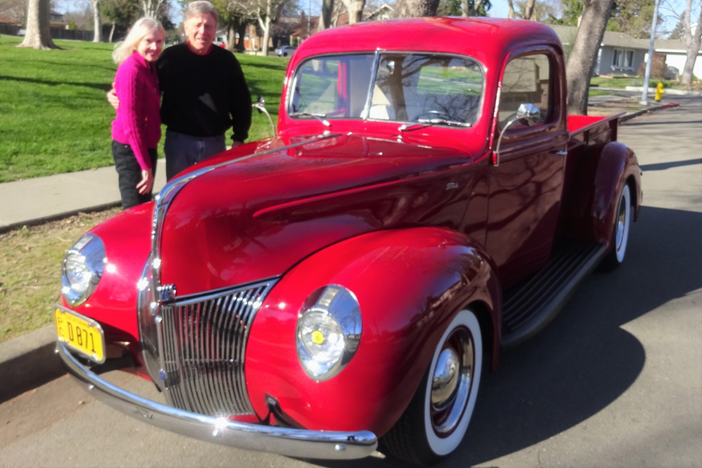  Me & My Car: 1940 Ford Pickup in Pleasanton is a stylish show truck 