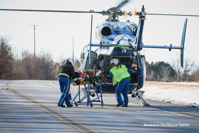  Adult Dead, Three Children with Critical Injuries Airlifted in 3 Helicopters After Crash on Route 14 Near Woodstock 