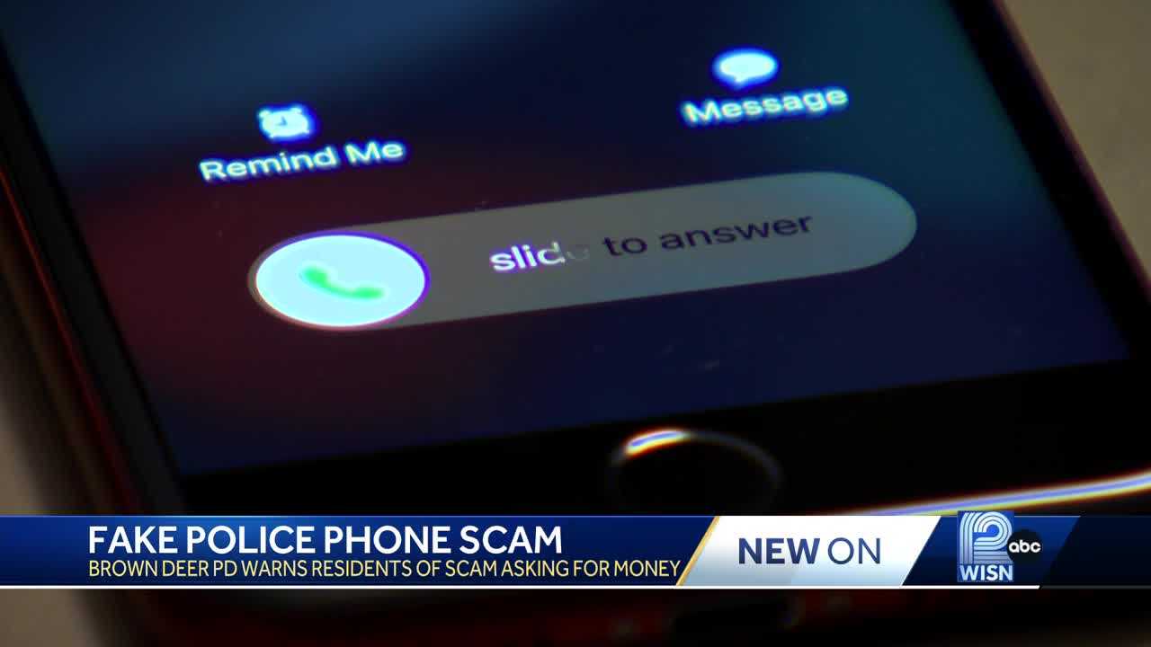  Brown Deer police warn of phone scam targeting residents 