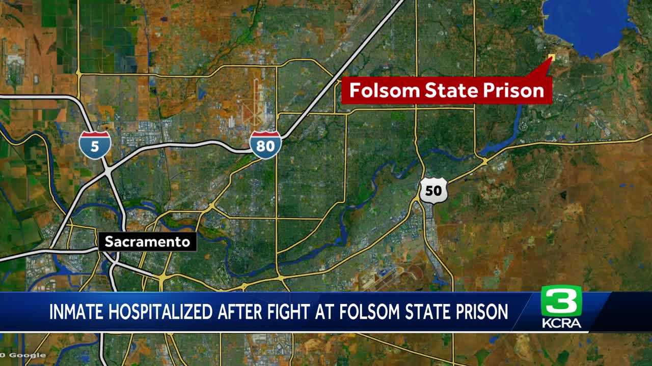  1 injured in Folsom State Prison fight, 'improvised weapon' recovered 