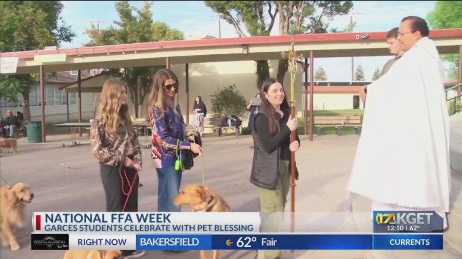  Garces Memorial High School hosts pet blessing ceremony 