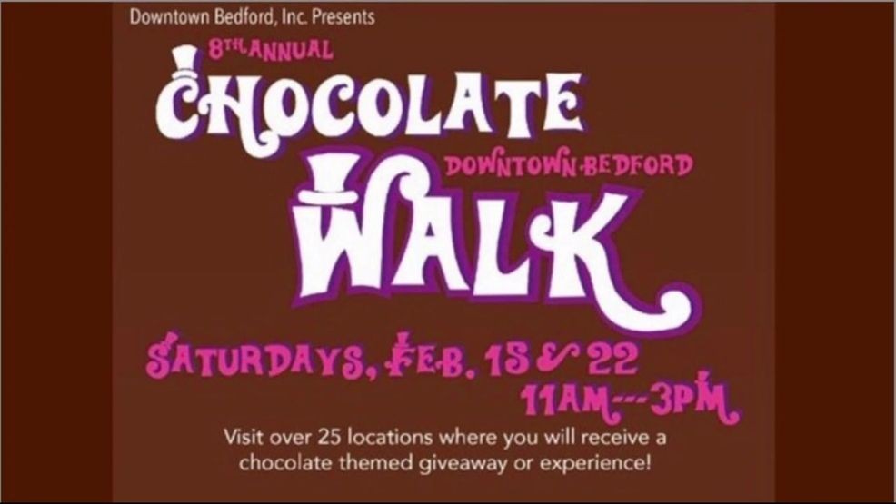  Downtown Bedford businesses gearing up for annual 'Chocolate Walk' 