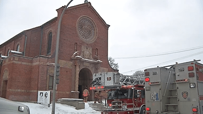  Partial collapse at Hertel Avenue church leaves 1 injured 