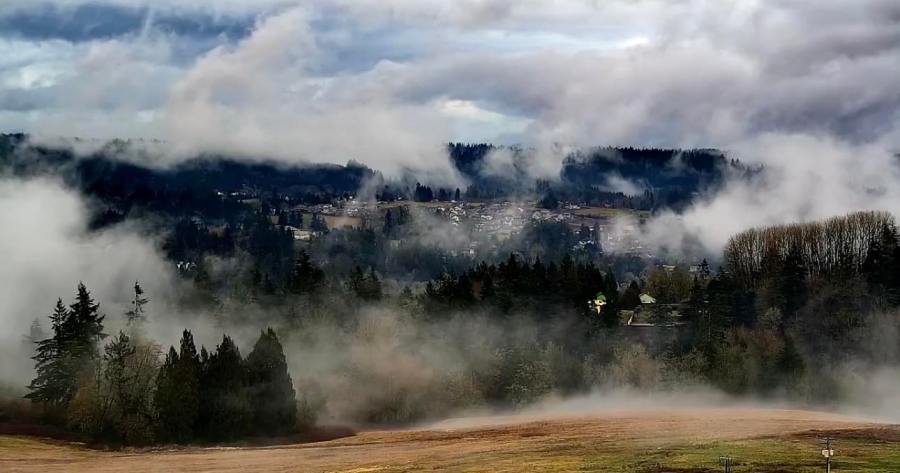  Decreasing clouds, dry skies return ahead of atmospheric river in Portland 