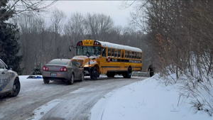  JCPS bus involved in crash in Jeffersontown early Thursday 